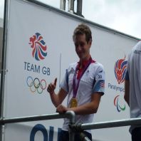 London Olympics 2012- Alistair Brownlee Triathlon Gold Medal